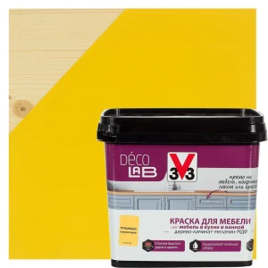 Краска для мебели V33 Decolab цвет грушевый 0.75 л