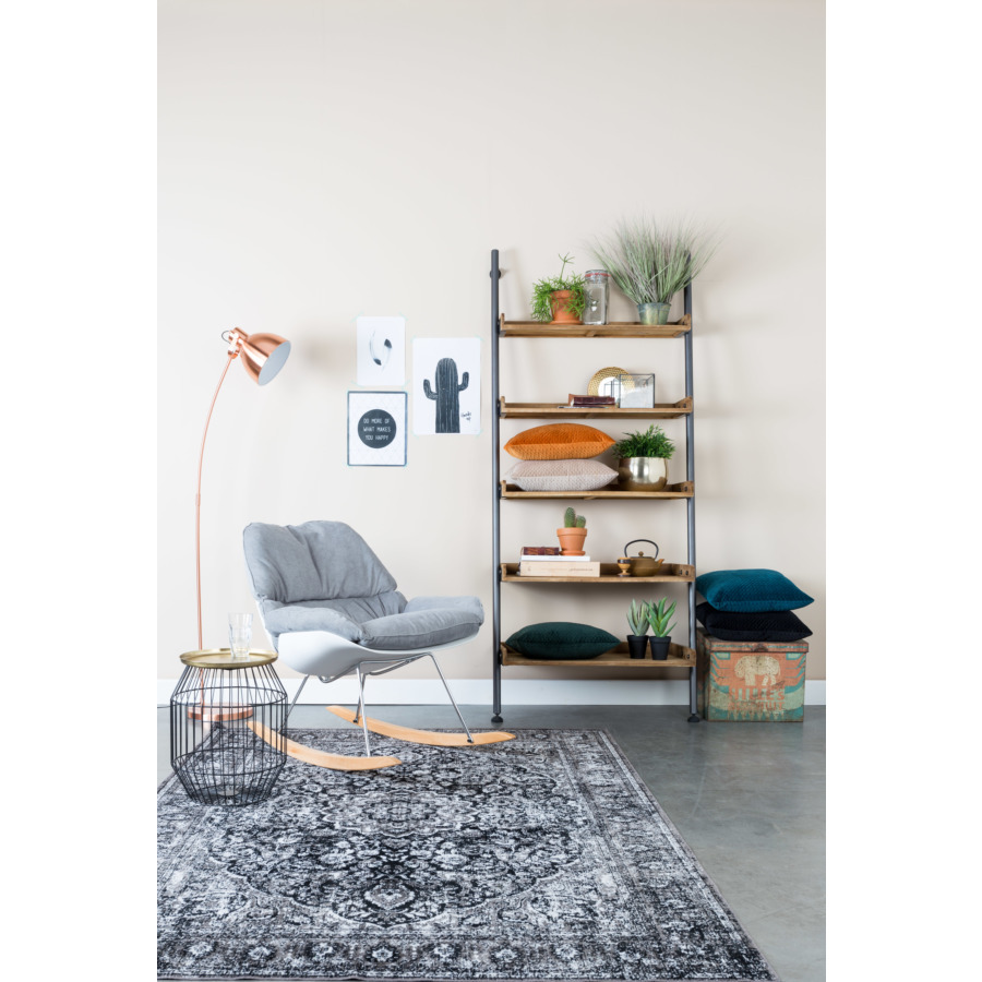 Ковер Chi 160x230 черный White Label Living 6000080 - Вид №5