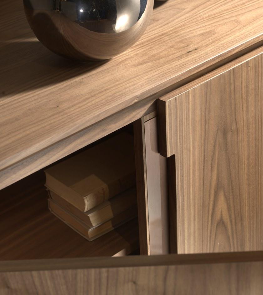 Arte Brotto Буфет из орехового дерева с распашными дверцами Leonardo L413n; l412 - Вид №6