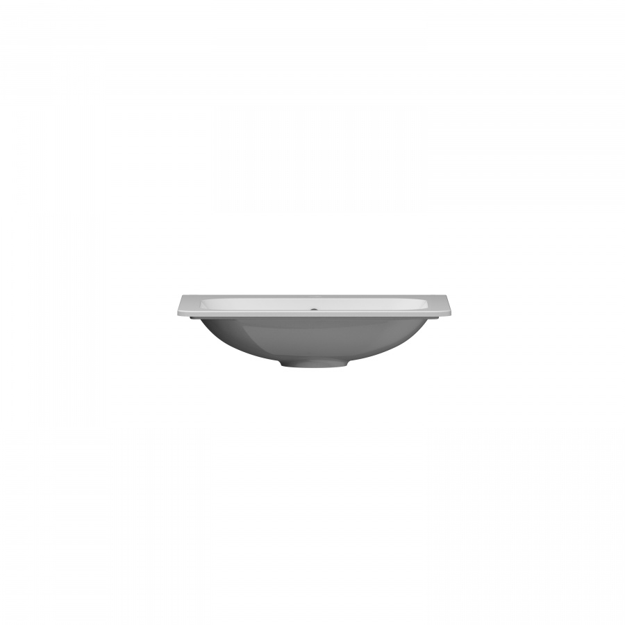M55WPX0601WG D раковина мебельная исскуственный мрамор 60см встроенная глянец шт AM.PM Bliss - Вид №1