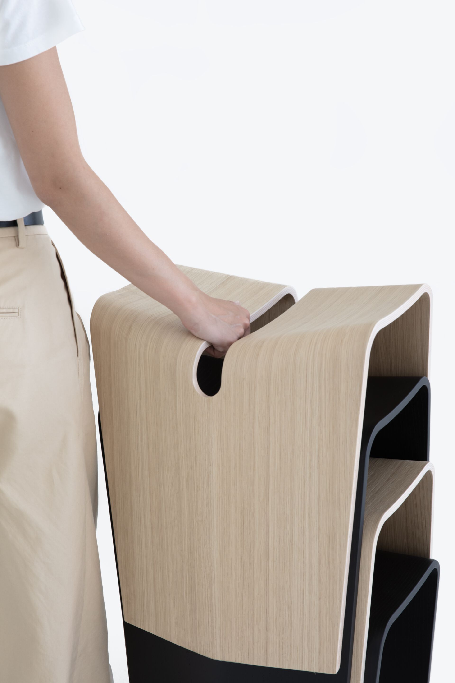 Низкий многослойный штабелируемый стул Lapalma KAMI ARCH-00028436 - Вид №6