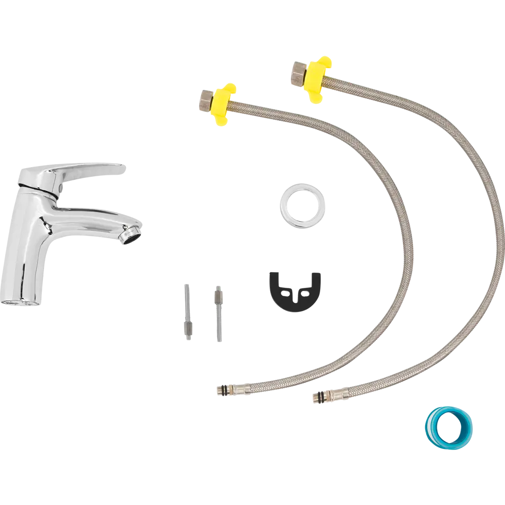 Смеситель для раковины Alfi однорычажный цвет хром ORANGE STLM-2151199 - Вид №2