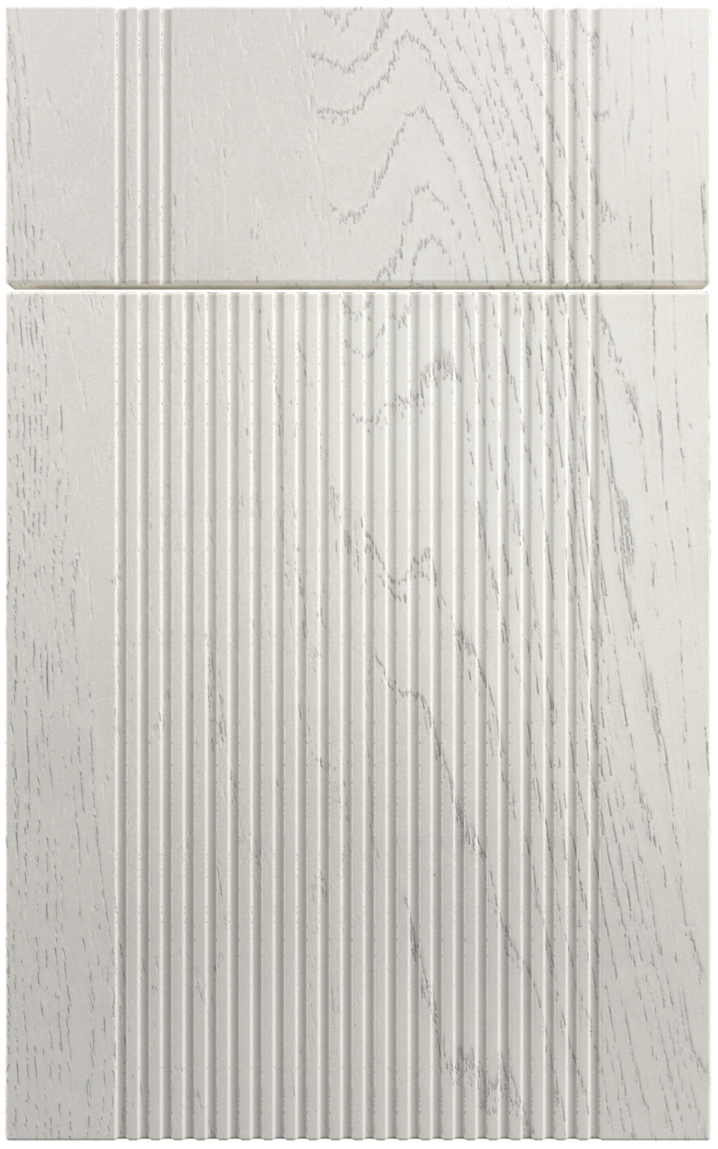 Фасады для кухни Модерн Фрезеровка «Риффель» Дуб фактурный белый №513 SIDAK SIST566-13322