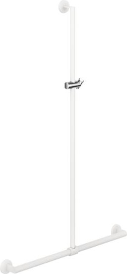 900.35.43160 Поручень для душа с выдвижным держателем для душа HEWI Greifen  - Вид №1