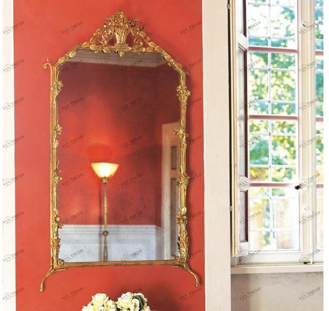 OFFICINACIANI Прямоугольное зеркало в настенной раме  Hf2009mi 