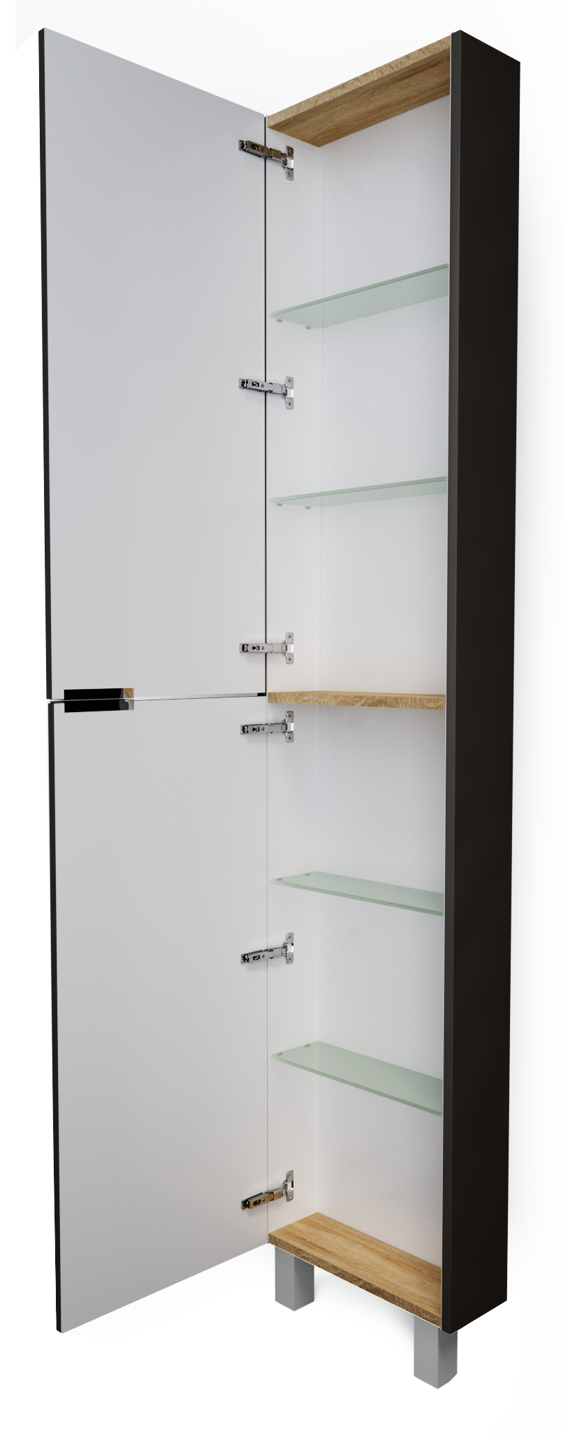 У92552 Пенал Gaula 40Н 2д.Black 1 Marka Gaula 