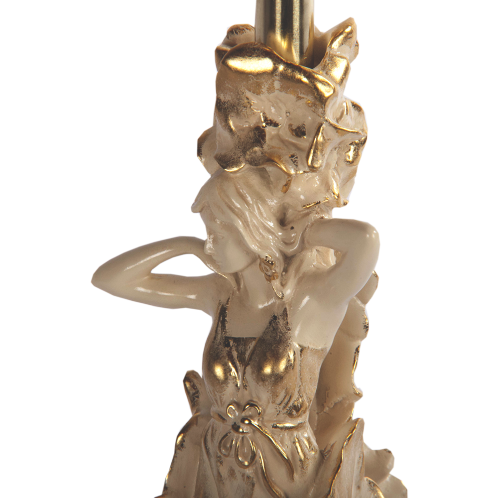 32064,34057 Настольная лампа Флора Айвори Тюссо Амарант BOGACHO 4627138210680, 4627138151082 - Вид №7