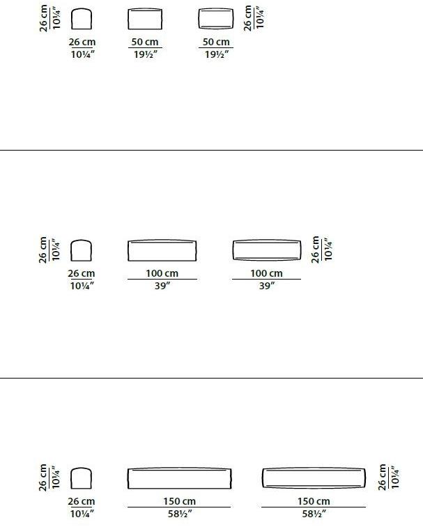 BAXTER Секционный модульный кожаный диван Panama bold sun-id-1427285 - Вид №5