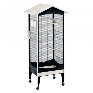 ПР0022452 Вольер для птиц BRIO MINI зеленый 60,5x73,5x160см FERPLAST