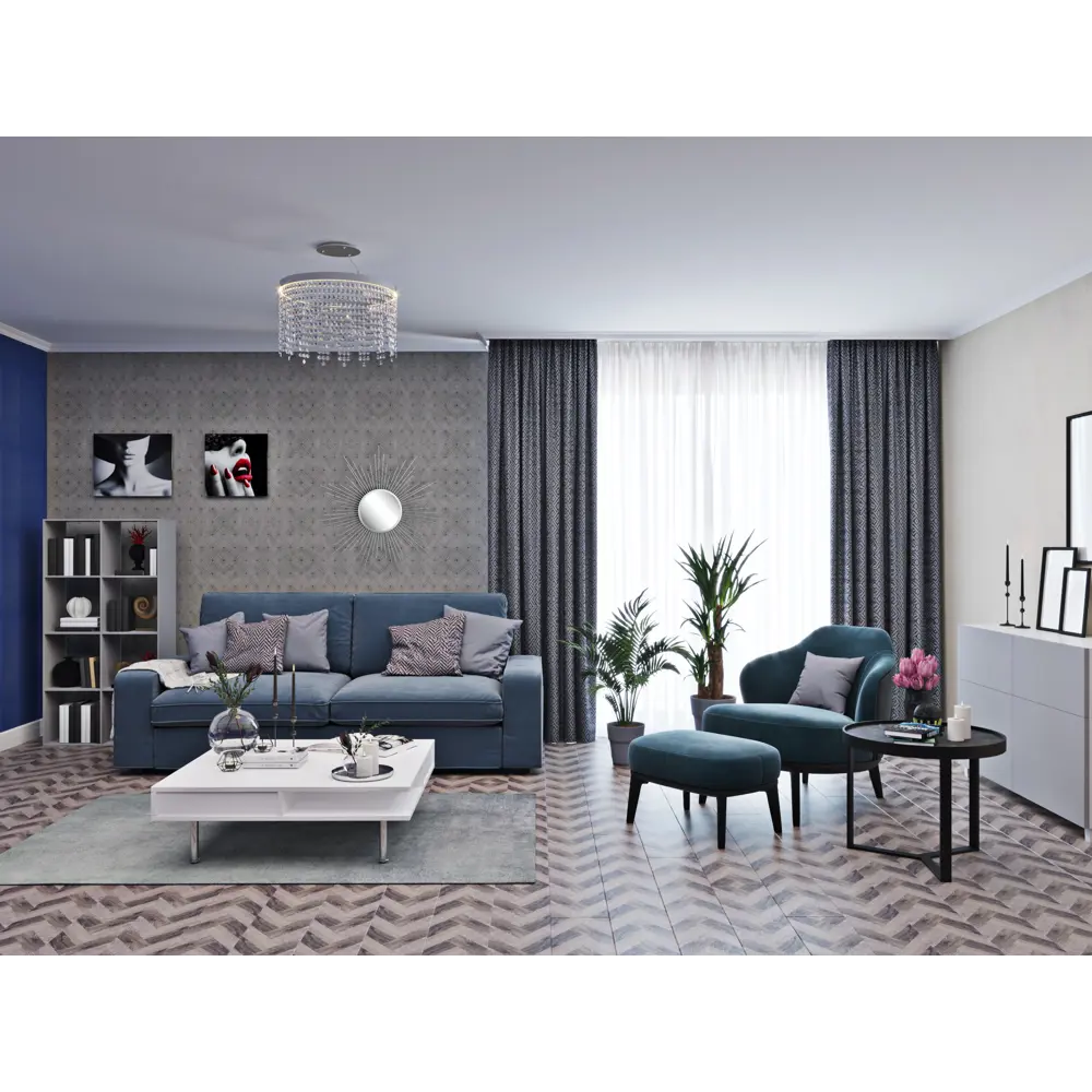 Плинтус потолочный полистирол ударопрочный Decomaster D109 белый 43х60х2000 мм STLM-2015957 - Вид №3