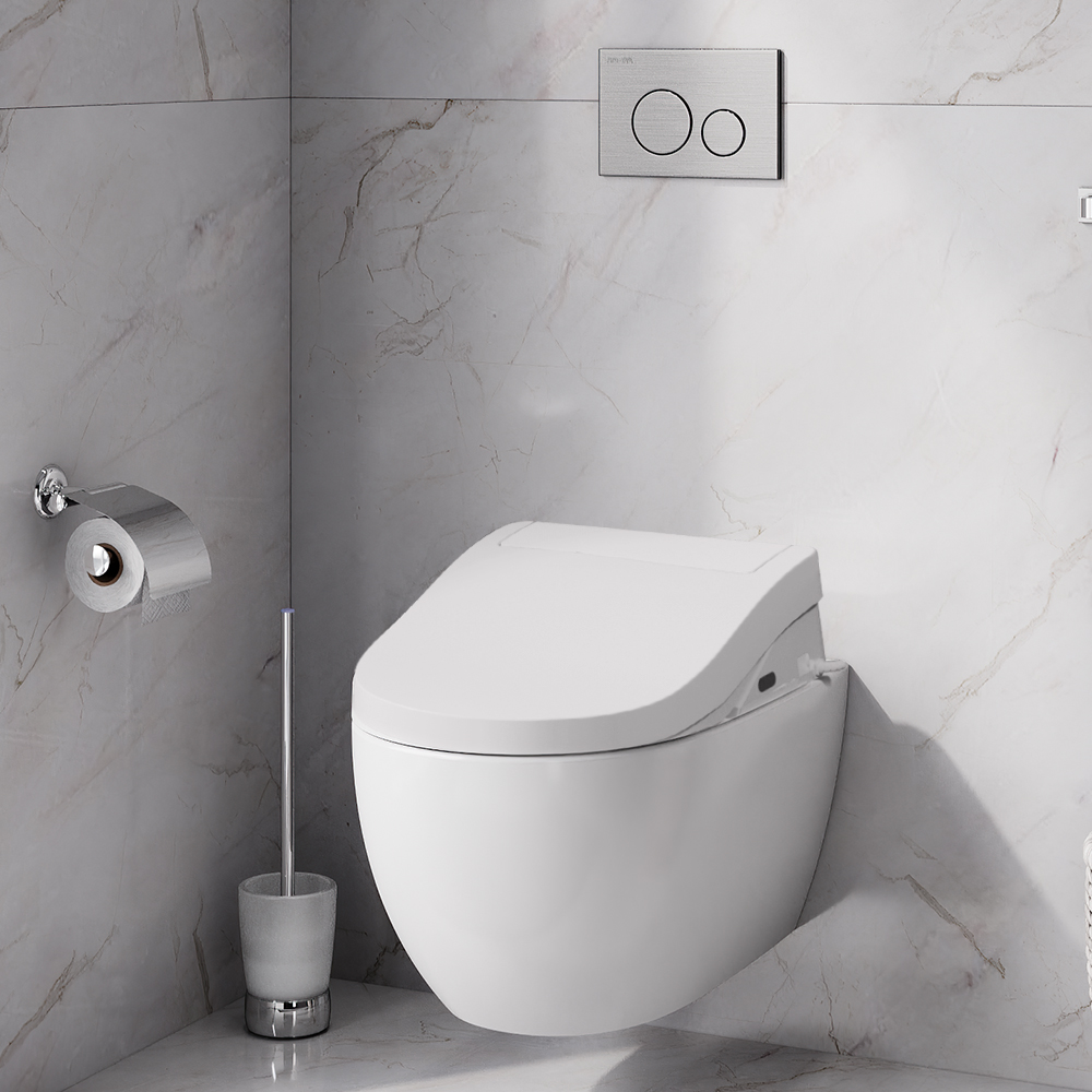 C111739SC подвесной унитаз с электронной крышкой биде Clean Care AM.PM Awe - Вид №2