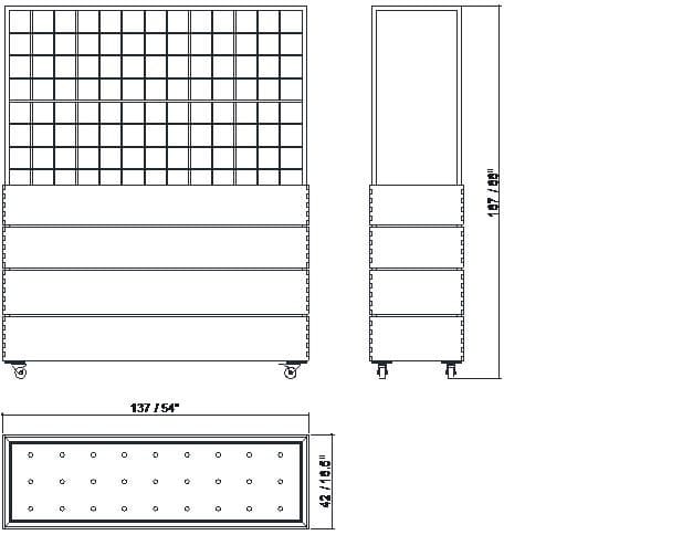 Плантатор / ТИК сад разделитель экрана MAMAGREEN Aiko ARCH-00091030 - Вид №2
