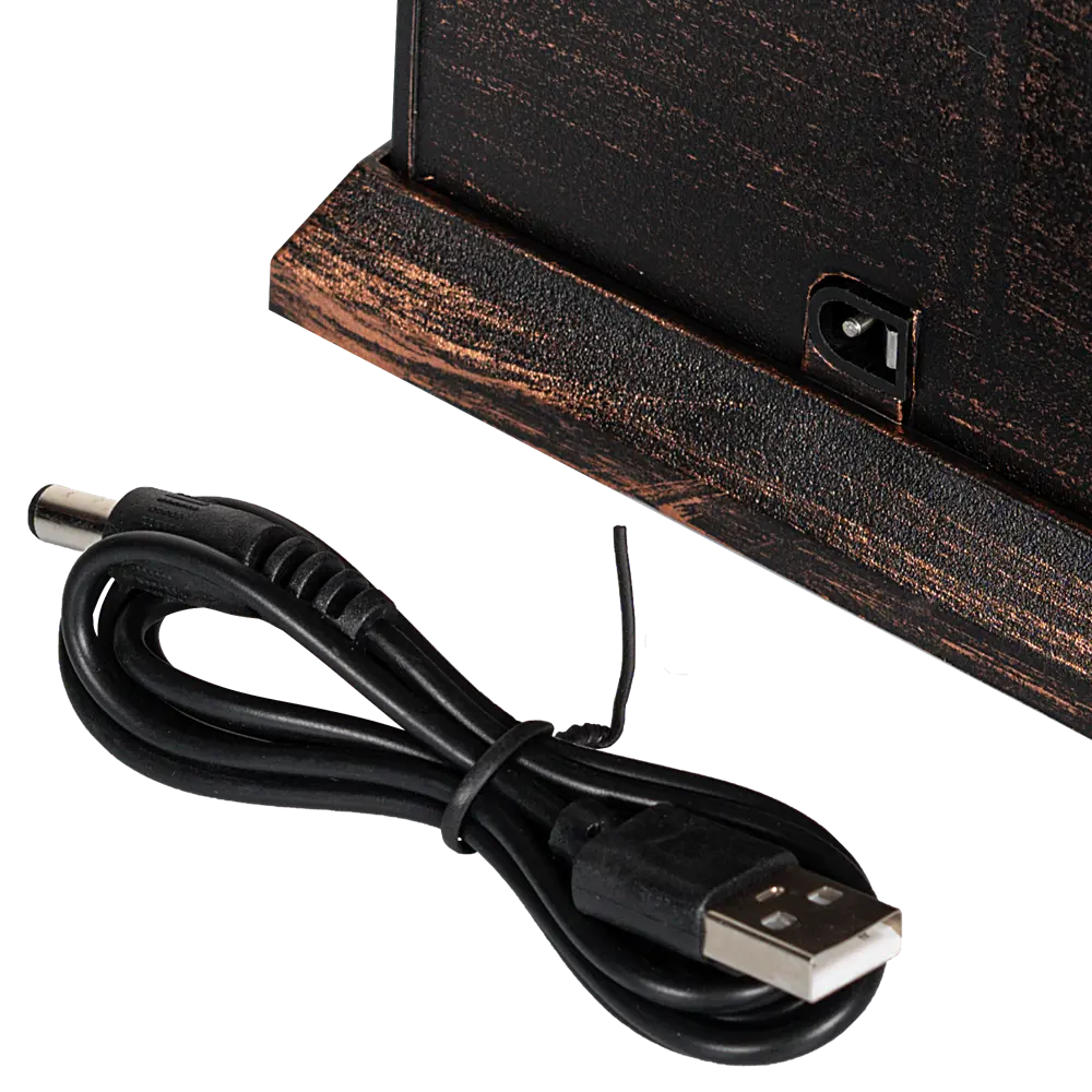 89367790 Светодиодный декоративный светильник-камин "Аркан" пластик 15x12x27см STLM-1548988 Santreyd  - Вид №4