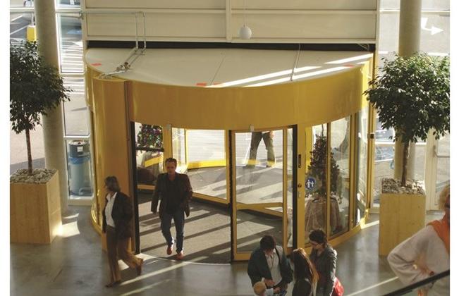 ASSA ABLOY Автоматические карусельные двери с двумя секторами Porte automatiche girevoli sun-id-1391692 - Вид №4