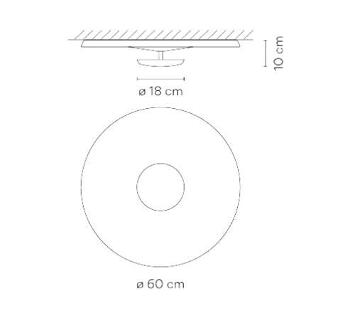 Настенный светильник / потолочный светильник Vibia топ ARCH-00074317 - Вид №13