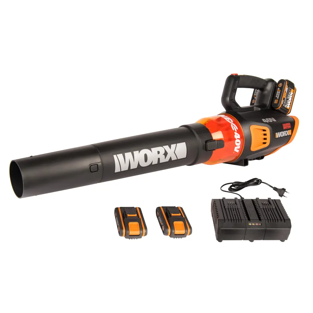 Воздуходувка аккумуляторная Worx WG584E, 40 В (АКБ и ЗУ в комплекте) STLM-2022567