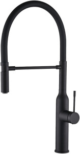 Смеситель Steel Hammer Magnit SH 2022 BLACK для кухонной мойки, черный