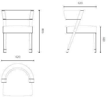 Stylish Club Кресло обитое микрофиброй Her Scf.he12 - Вид №4