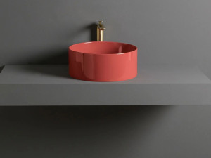 Керамическая круглая столешница