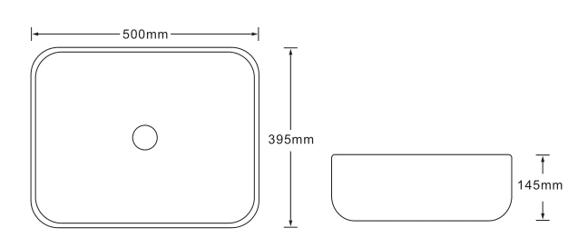 SL-7029 Раковина керамическая под мрамор LAB.Space  - Вид №1