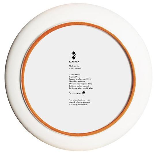Kiasmo Керамическая тарелка Prose 2015kddpros - Вид №2