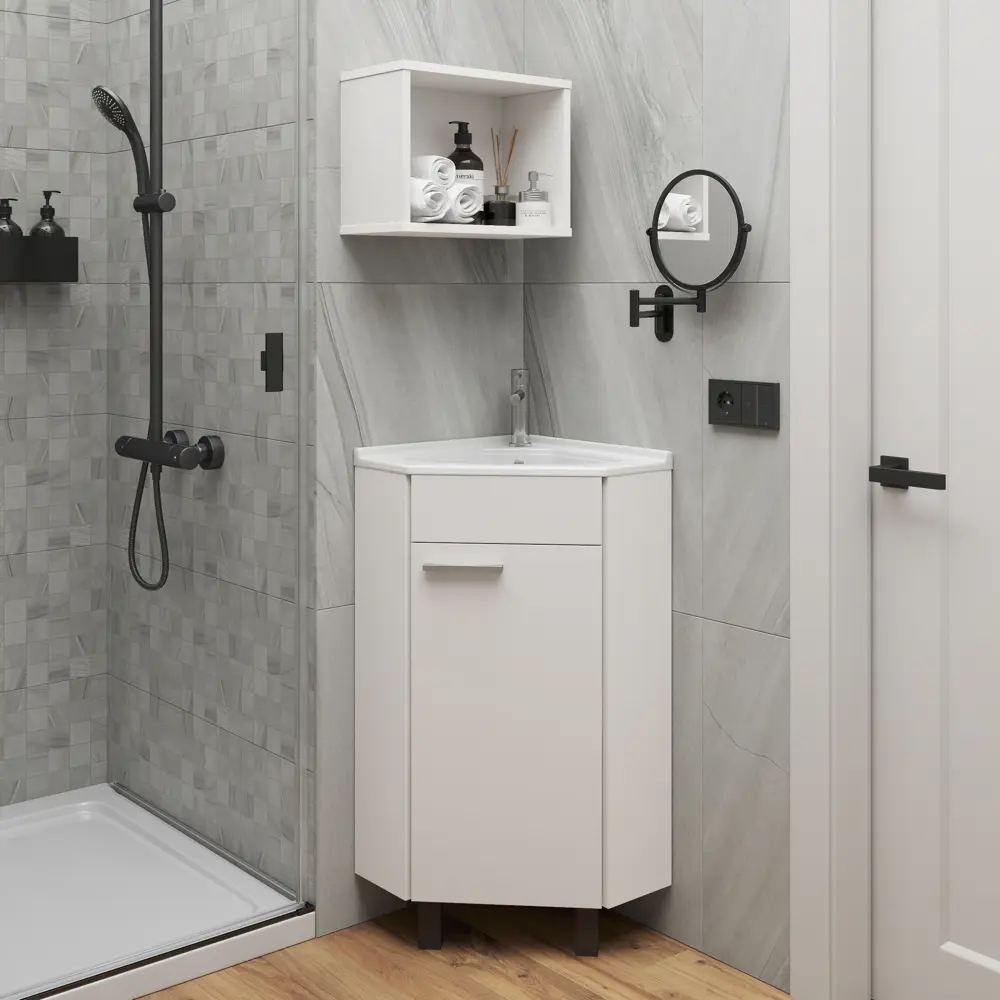 Santreyd Турин — угловая тумба с раковиной для ванной 89372093 STLM-1342441 - Вид №1