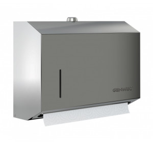 GW04 10 01 00B Genwec ВСТРОЕННОЕ МЫЛО DISP 1000 МЛ АБС, МЕТАЛЛИЧЕСКИЙ ШТОК, CAÃ? O 100 ММ