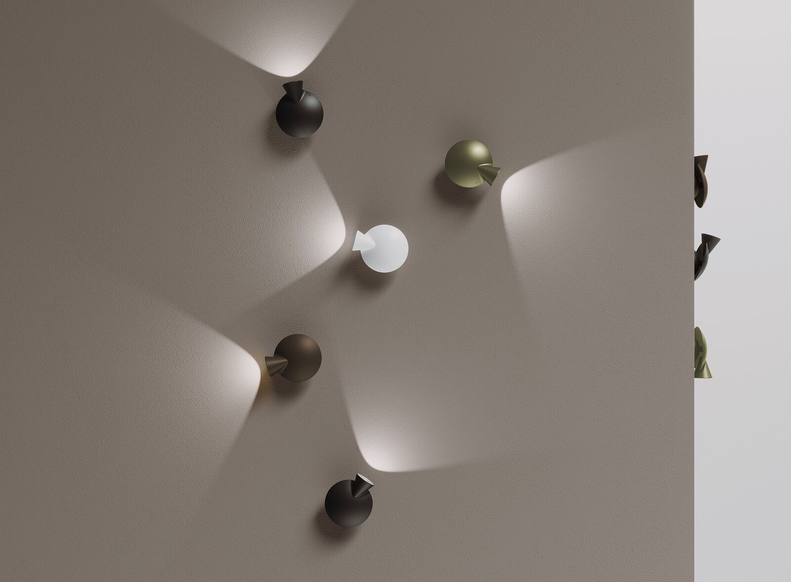 Регулируемый светодиодный настенный светильник Martinelli Luce TORTUGA ARCH-00123705 - Вид №6