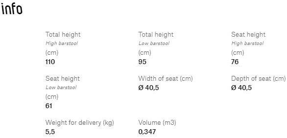 TON Высокий деревянный табурет с подставкой для ног sun-id-1495513 - Вид №6