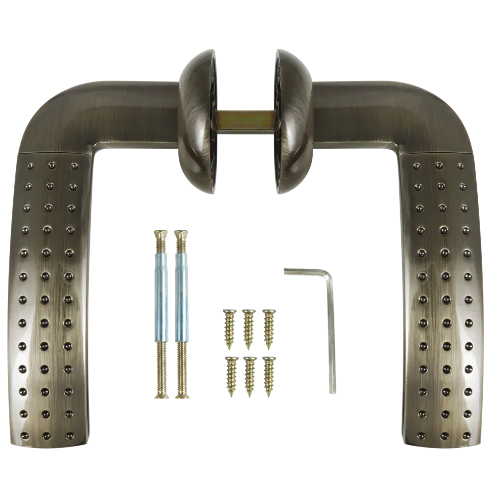 Дверные ручки EDSON EDS-16B-R1 в элегантном бронзовом исполнении 85167563 STLM-0059311 - Вид №1