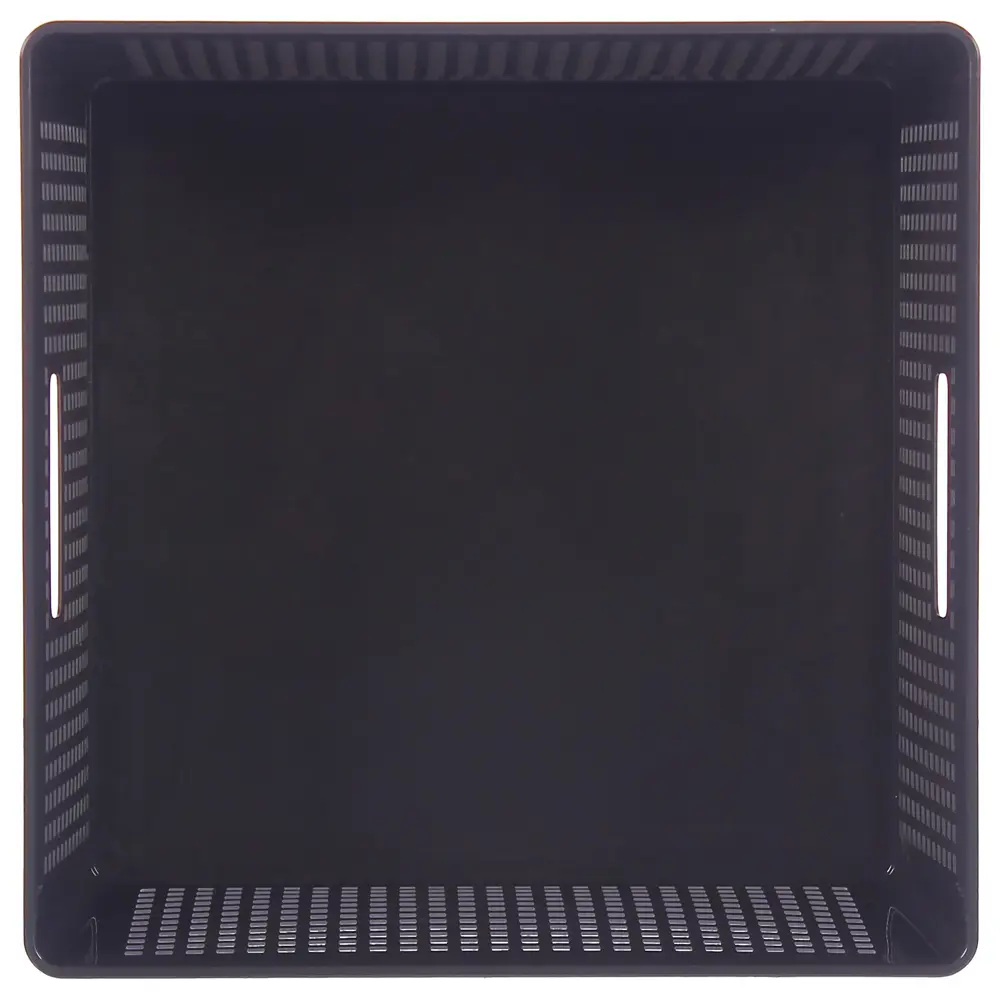 Лоток 31x31x15 см пластик с крышкой цвет коричневый 82015441 STLM-2142920 Santreyd  - Вид №2