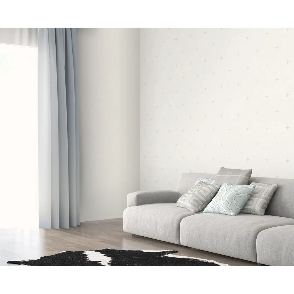 Обои флизелиновые Victoria Stenova Старк 1.06 м бежевые VS587312 STLM-2200809 - Вид №4