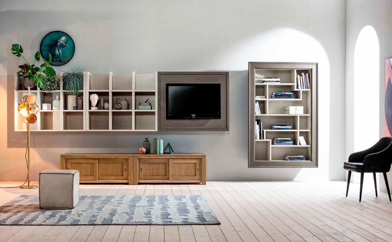 Стенка  DEVINA NAIS Composizione E01 Eclettica