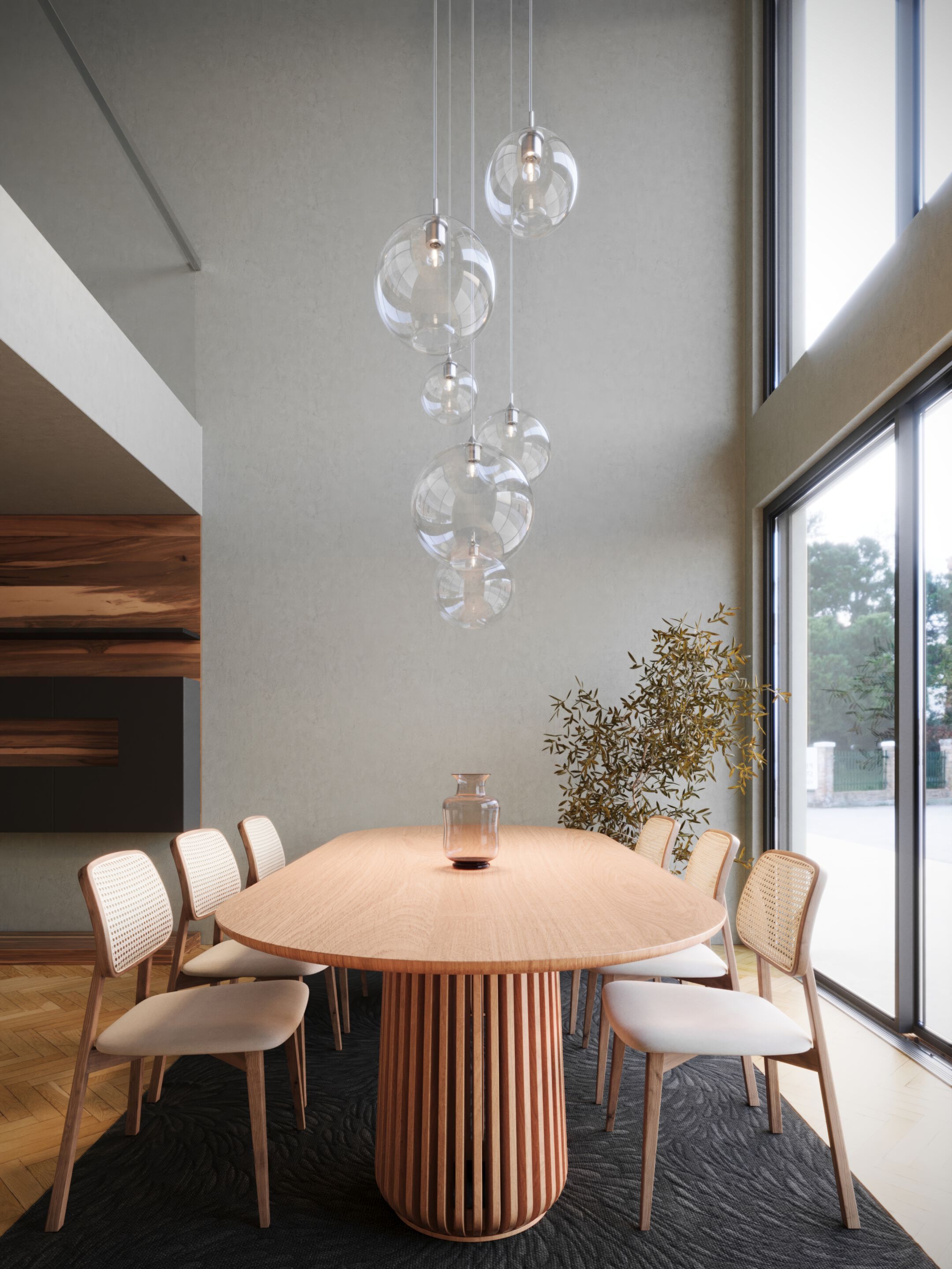 Стеклянный подвесной светильник Cangini & Tucci Париж ARCH-00085120 - Вид №5