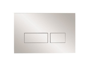 Хромированная латунная туалетная панель управления