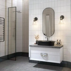 Плитка настенная Kerama Marazzi Бланше глянцевая 9.9x20 см 0.792 м² цвет белый 84497238 STLM-2019194