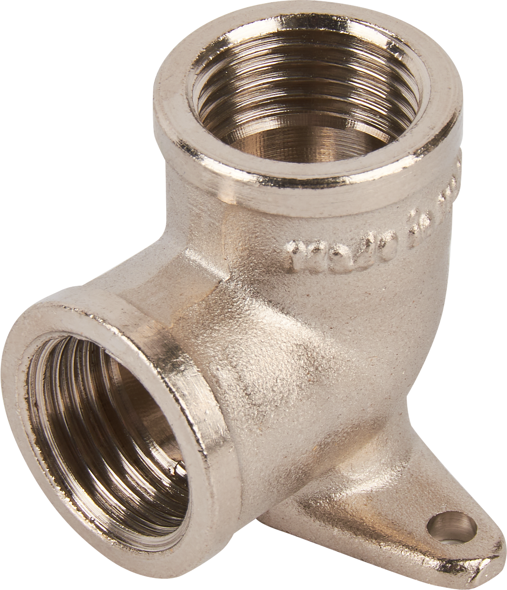 Водорозетка STOUT 1/2" никелированная латунь с креплением 82237336