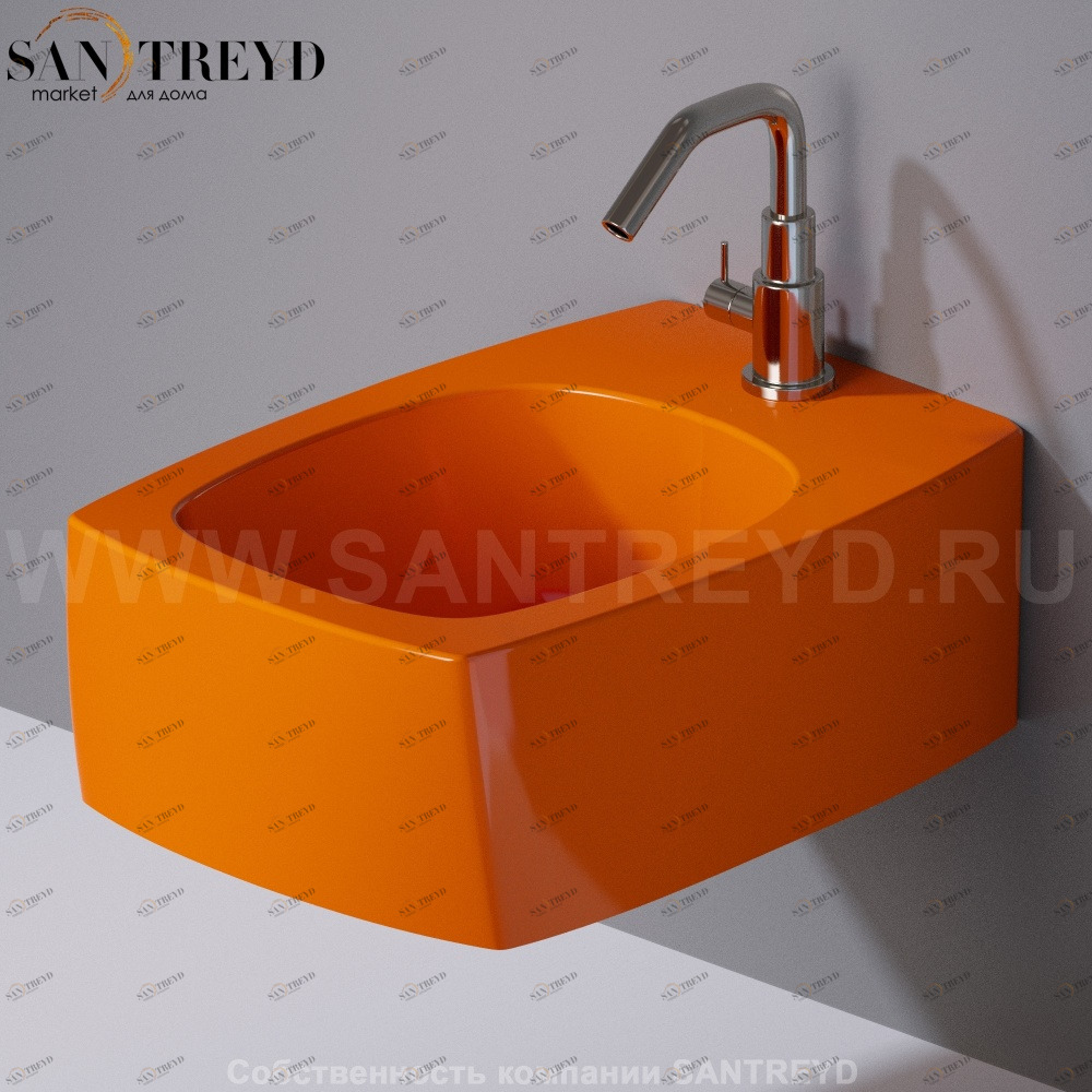 S572114 Биде подвесное SQUARE A. e T. Italia AeT ITALIA