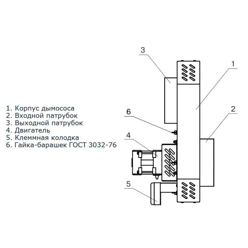 Дымосос Zota D 150 ZOTA_ZOTA ДЫМОСОСD150 - Вид №5