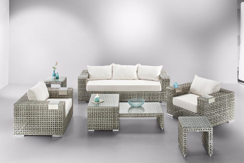 MOBIKA GARDEN Квадратный садовый тумбочка в современном стиле Psara sun-id-1511438 - Вид №1