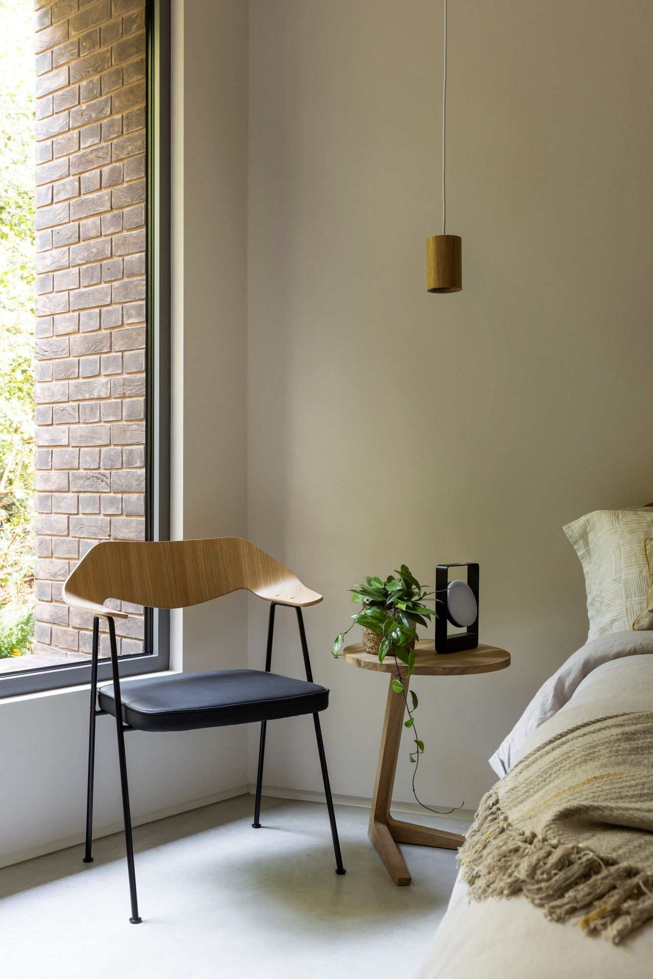 Стул с подлокотниками из кожи и шпона Case 675 ARCH-00046033 - Вид №37