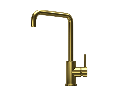 7110, ЗОЛОТО САТИН, СМЕСИТЕЛЬ КУХОННЫЙ GRANULA Kitchen Space 7110-ST89 - Вид №1