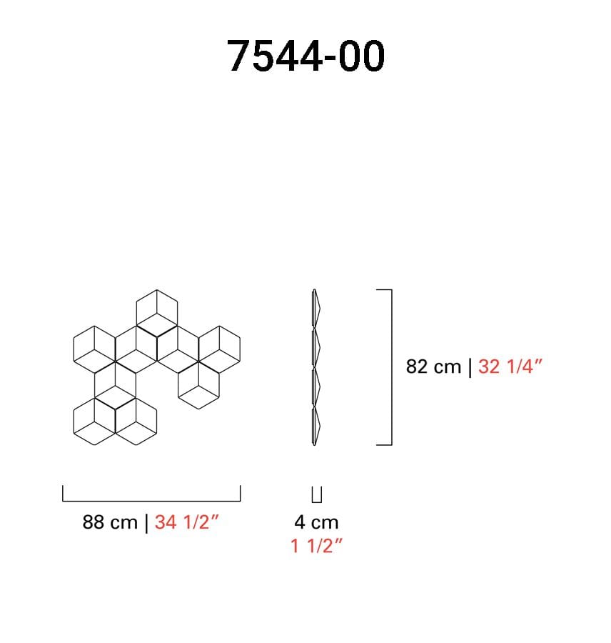 Венецианский Кристалл ручной работы настенный светильник Barovier&Toso Webb ARCH-00127892 - Вид №6