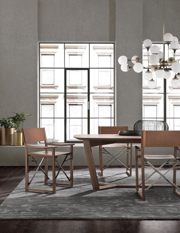 Кожаный складной стул директора i 4 Mariani CLAP ARCH-00024338 - Вид №8