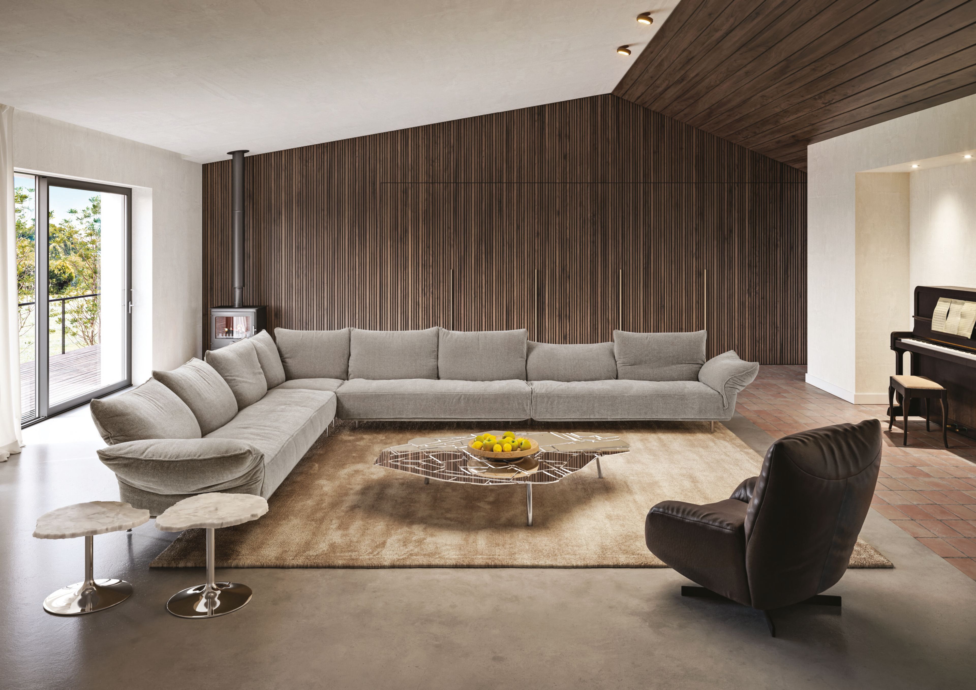 Диван Edra для интерьера ARCH-00100995 - Вид №12