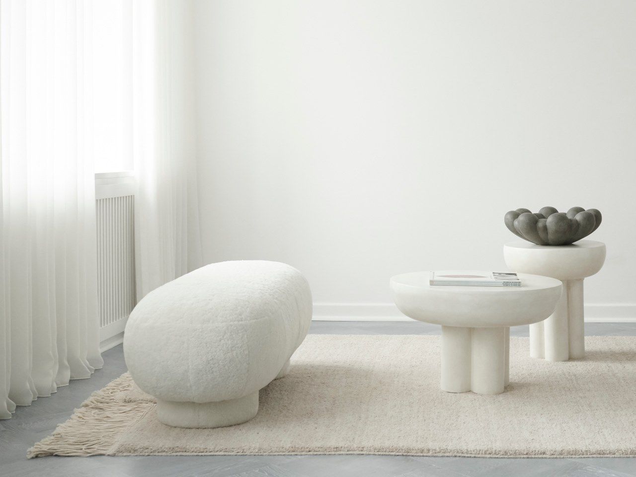 Скамейка из овчины 101 Copenhagen Big Foot ARCH-00058732 - Вид №4