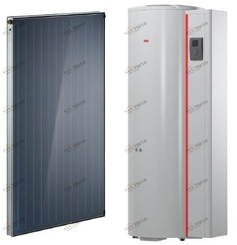 RIELLO Солнечная тепловая система с принудительной циркуляцией Solare termico e bollitori sun-id-1382149