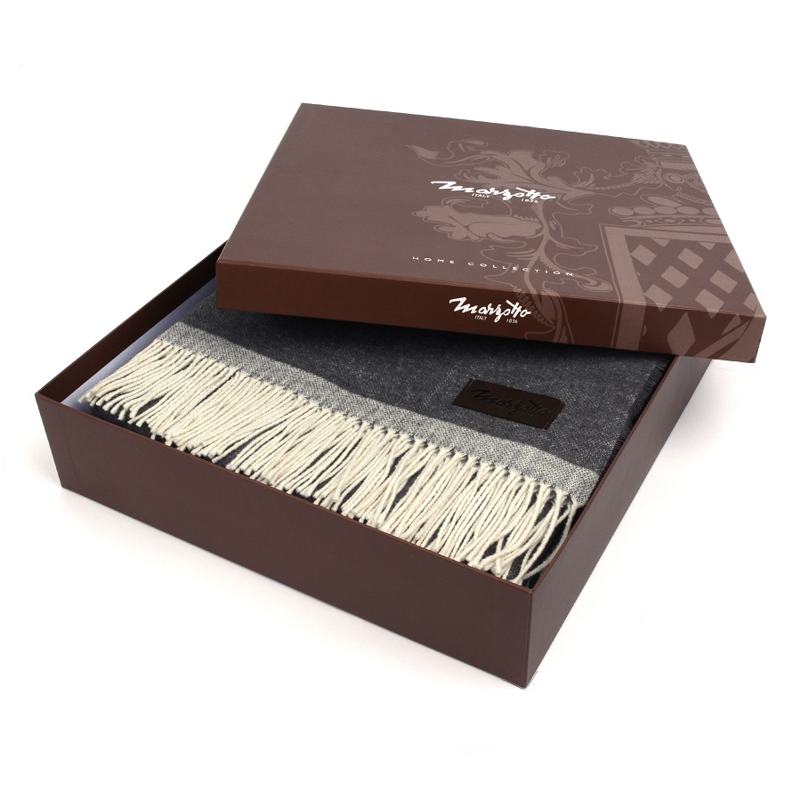 Плед Sara, 130х170 см, серый MARZOTTO SARA6000 - Вид №2