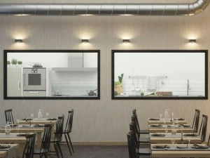 Sicurtecto Стеклянный модуль для стен из гипсокартона