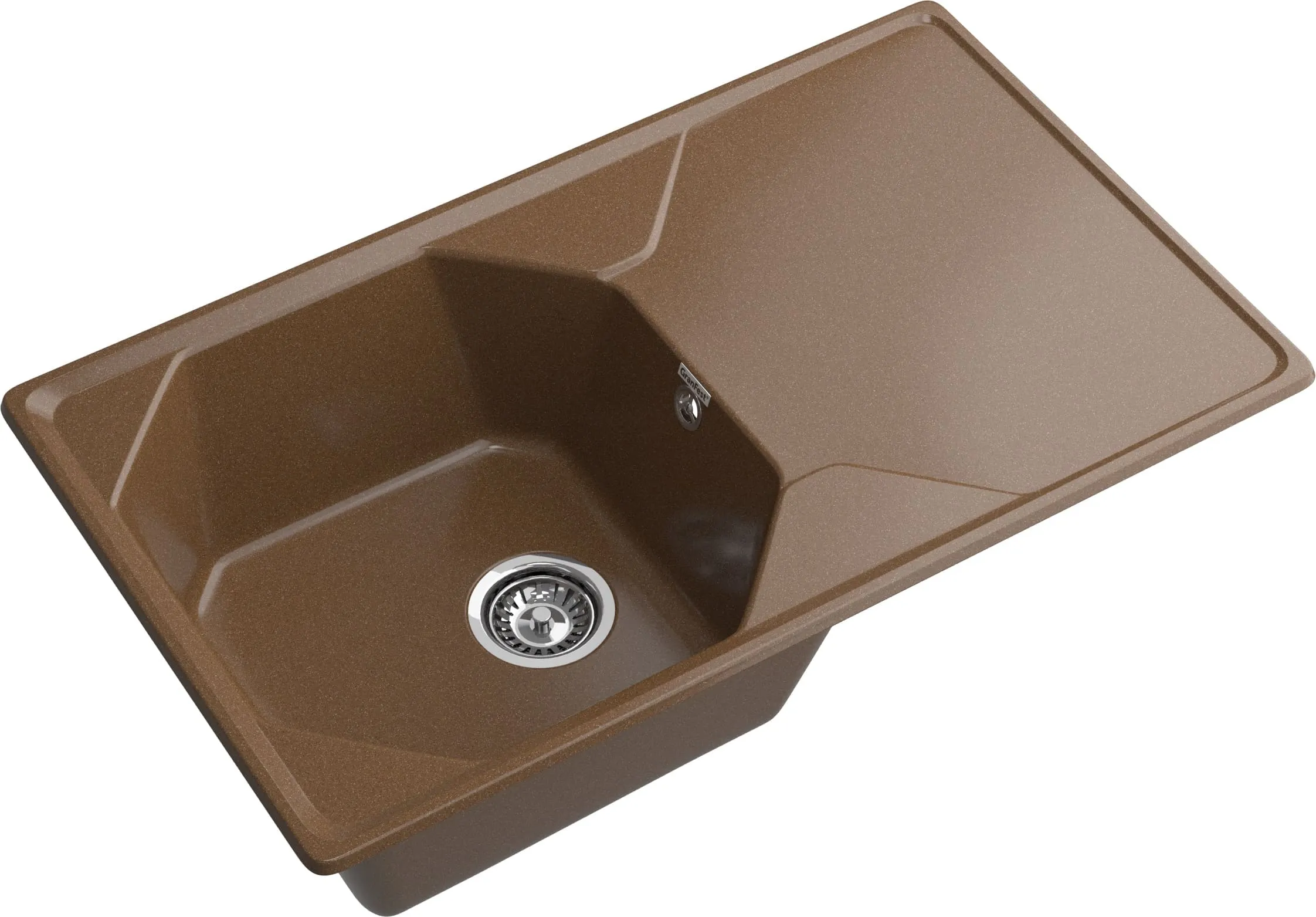 Кухонная мойка Искусственный камень UNIQUE S131 GranFest U-840L-S131 - Вид №2